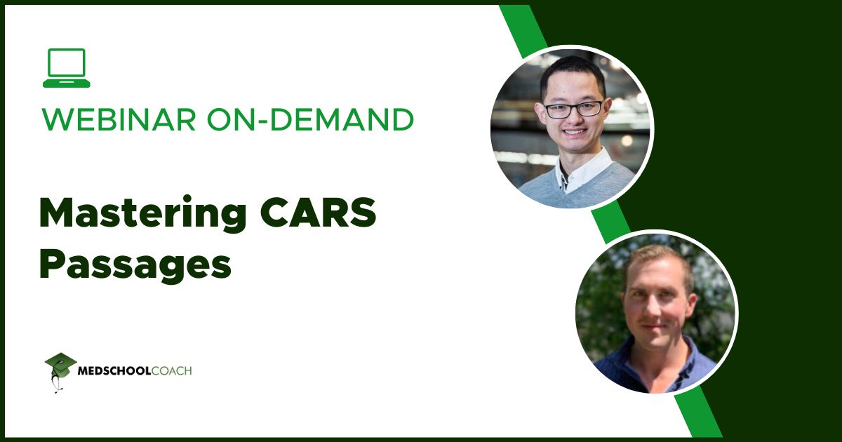 Mastering CARS Passages