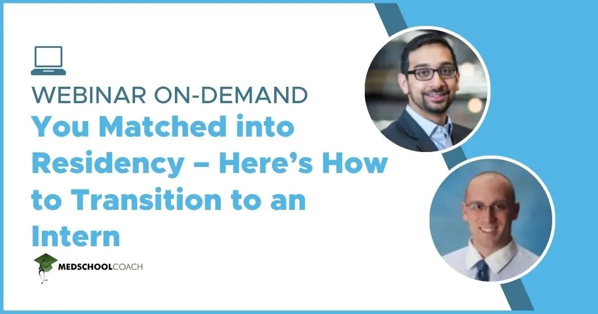You Matched into Residency – Here’s How to Transition to an Intern
